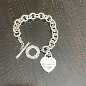 Tiffany Heart Toggle Bracelet